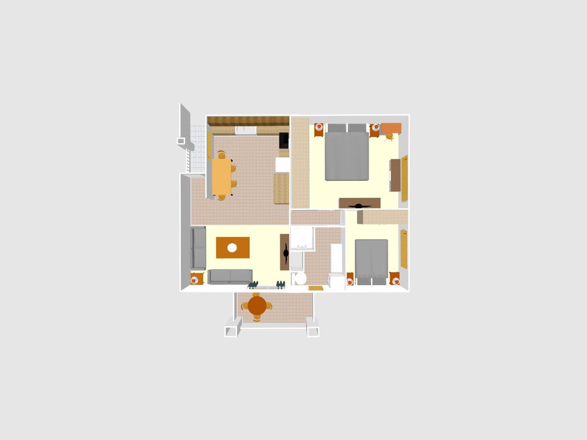 Moon River, South Apartment *